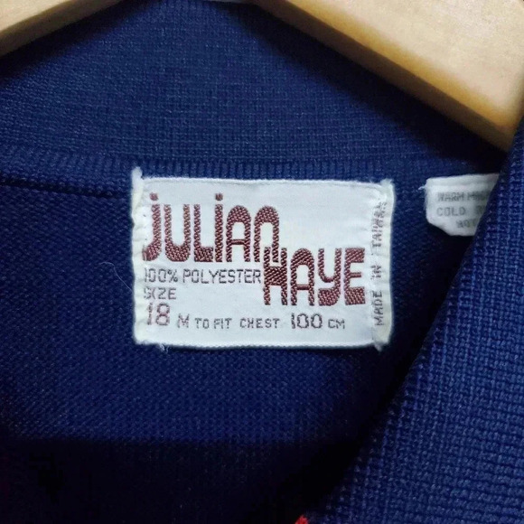Vintage Hulian Haye Blue Top - Picture 2 of 6